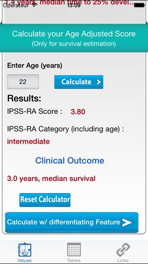 MDS IPSS-R Calculator - Advanced(圖3)-速報App