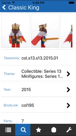 Game screenshot Unofficial Minifigure Catalog hack