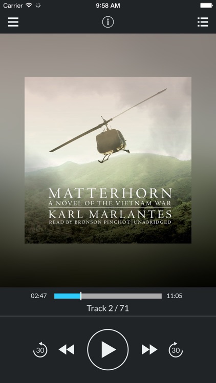 Matterhorn: A Novel of the Vietnam War (by Karl Marlantes) (UNABRIDGED AUDIOBOOK)