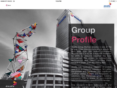 Axiata Annual Report 2014 screenshot 3