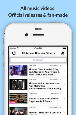 All Access: Rihanna Edition - Music, Videos, Social, Photos, News & More! screenshot 3
