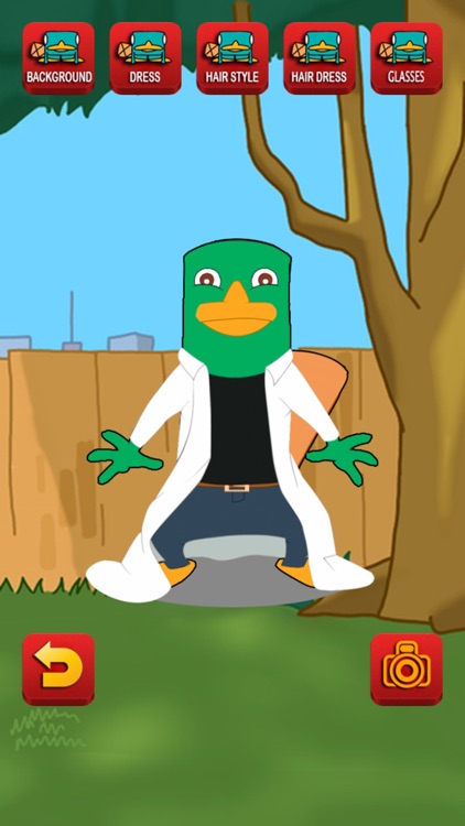 Cartoon Dress Up Game Phineas And Ferb Edition