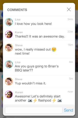 Flashpod - Private group photo sharing screenshot 4