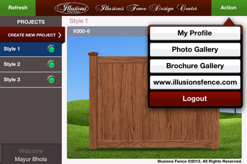 Illusions Fence Design Center screenshot 2