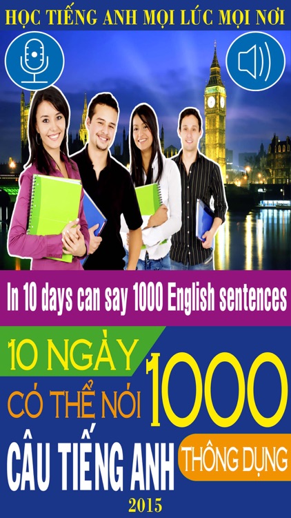 10 ngày có thể nói 1000 câu tiếng Anh – Mẫu câu thông dụng (In 10 days can say 1000 English Sentences – Common Sentences)