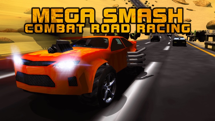 Mega Smash Real Combat Fast Car Road Racing 3D Simulator Game