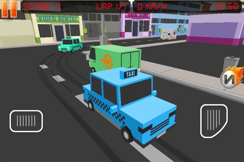 Grand Taxi Drift Race screenshot 2