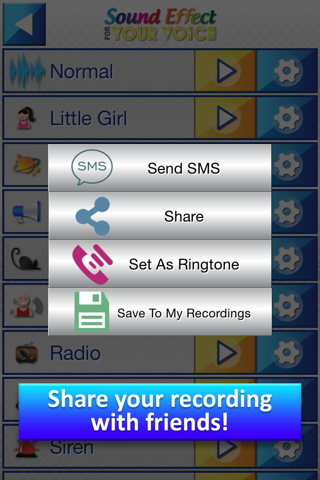Sound Effects for your Voice - Transform Recordings into Funny Sounds with Vocal Changer screenshot 4