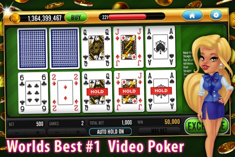 Mega Fun Casino - FREE Slots, Video Slots, Black Jack, Video Poker, Roulette screenshot 4