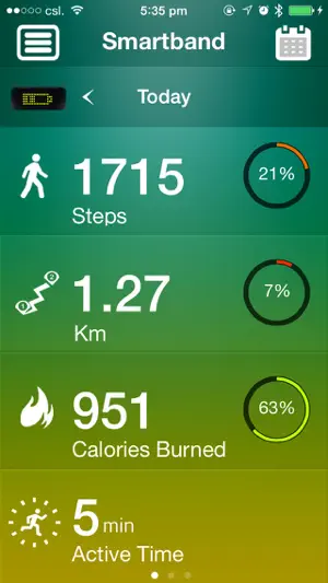 Captura de Pantalla 1 SmartBand iphone