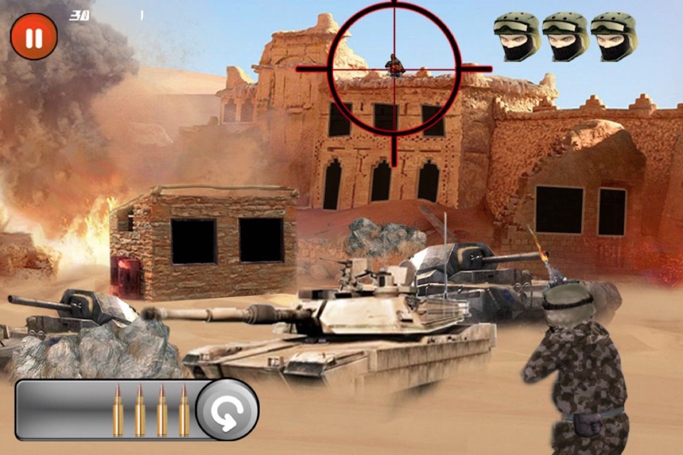 Armed Sniper Commando - Rival Snipers At War Edition screenshot 4