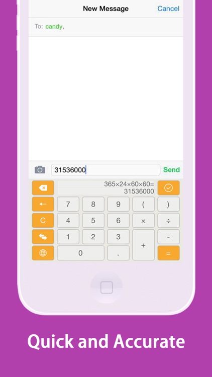 Calculator KeyBoard screenshot-1