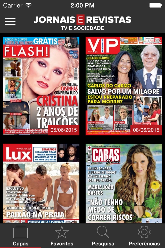 Jornais e Revistas screenshot 4