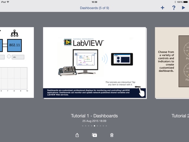 Data Dashboard for LabVIEW