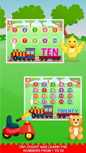 Babli The Numbers Train Free - Tap, Explore and Learn counti(圖3)-速報App