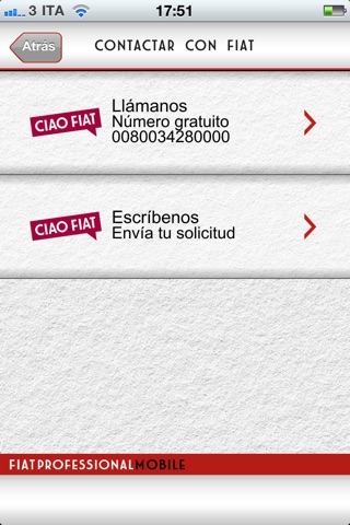 Fiat Professional Mobile screenshot 4