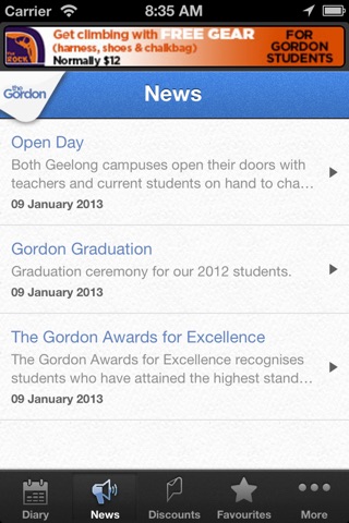 Gordon Daily screenshot 3