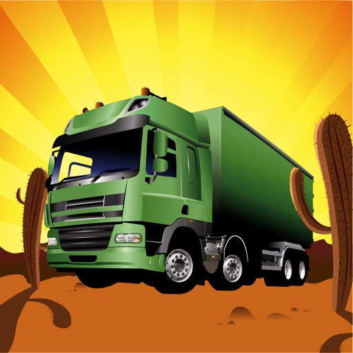 Trucks In Desert Driving Game iOS App