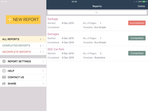 Audit Reporting screenshot 4