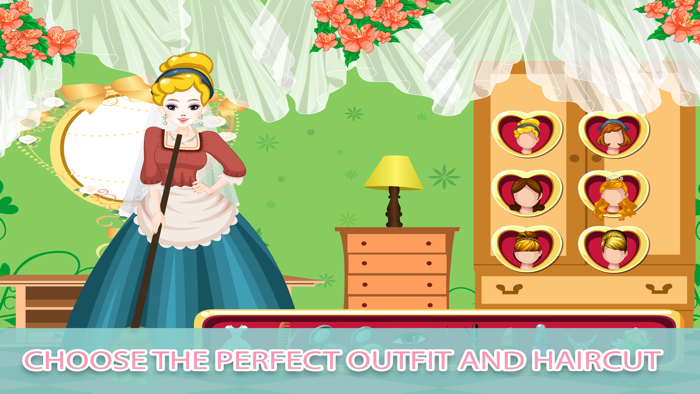 Cinderella  Makeover - Feel like Cinderella in the Spa and Make up salon in this game