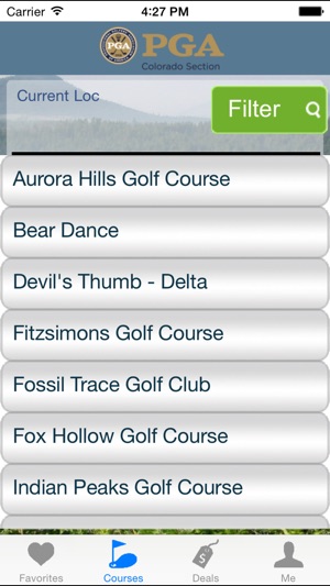 Colorado PGA Tee Times