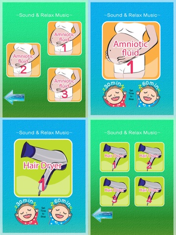Sleep Baby Free for iPad: Baby Don't Cry! Sound & Relax Music for Baby & Mom screenshot 2