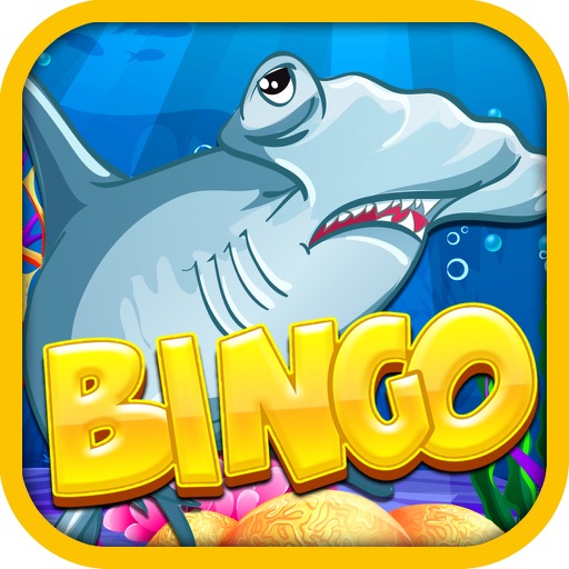 Golden Bingo 2 Hungry Fish and Shark in Sand Play Win Rush Casino Free icon