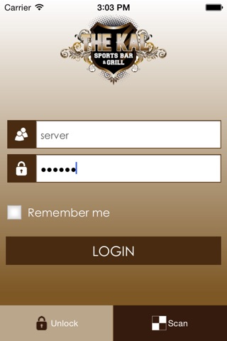 Kal Sports Bar Server screenshot 2