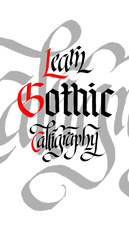 Learn Gothic Calligraphy