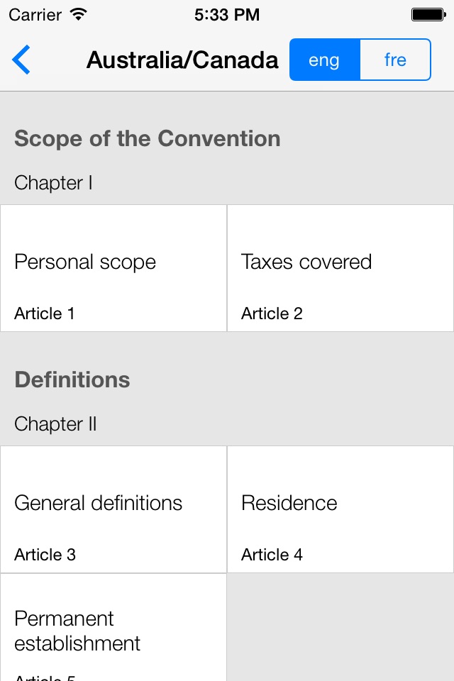 International Tax screenshot 2