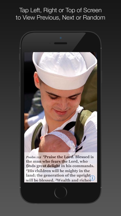 Navy Psalm Daily Quotes NIV screenshot-4