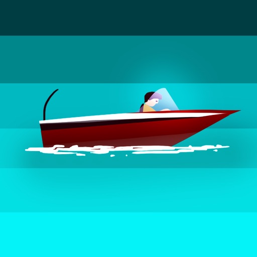 Speedboat Hunter - City Boat Wave Racing icon