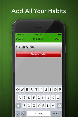 Habits - Develop Healthy Habits By Tracking Your Daily Task and Chores screenshot 4