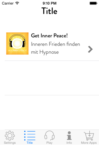 Get Inner Peace! Inneren Frieden finden mit Hypnose screenshot 2