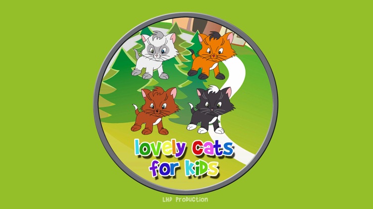 lovely cats for kids - free game screenshot-0