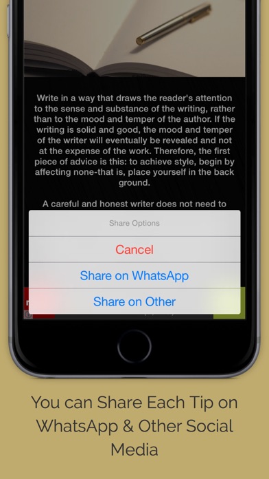 How to cancel & delete Persuasive Writing Tips from iphone & ipad 4