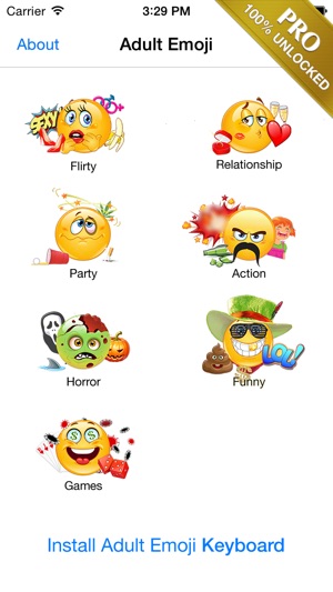 Adult Emoji Icons PRO - Romantic Texting & Flirty Emoticons (圖5)-速報App