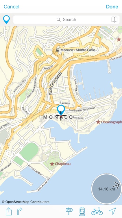 Nice and Monaco Compass : Offline Map