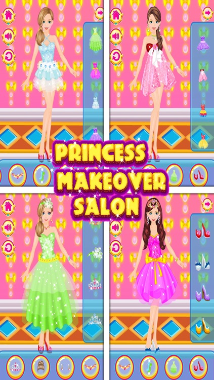 Princess Makeover Salon - Girls Game screenshot-3