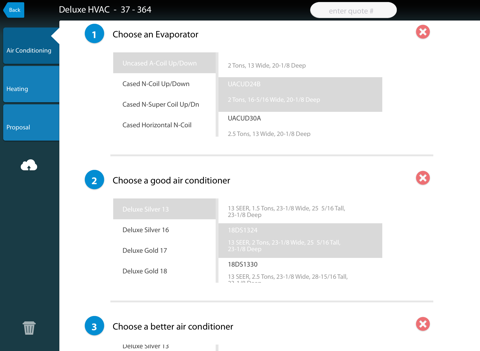 HVAC Proposal Builder Pro screenshot 3