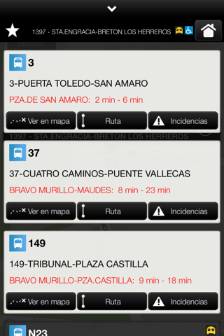 Transporte de Madrid CRTM screenshot 2