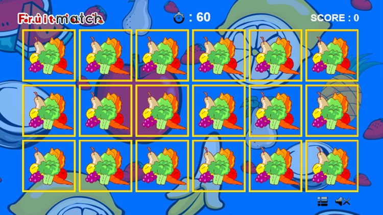 Fruit Matching Games : Learn convenient for Kids Free