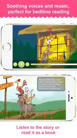 Game screenshot The Bremen Town Musicians - Narrated classic fairy tales and stories for children apk