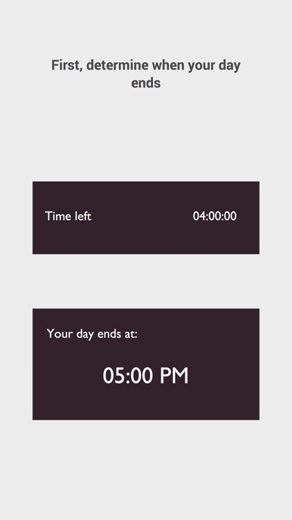 Dayflow - Finish your day activities on time