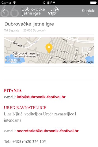 Vip Dubrovačke ljetne igre screenshot 4