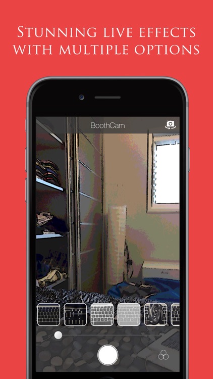 BoothCam - Funny & Artistic Cartoon Camera with Realtime Drawn Pencil Sketch & Toon Effects
