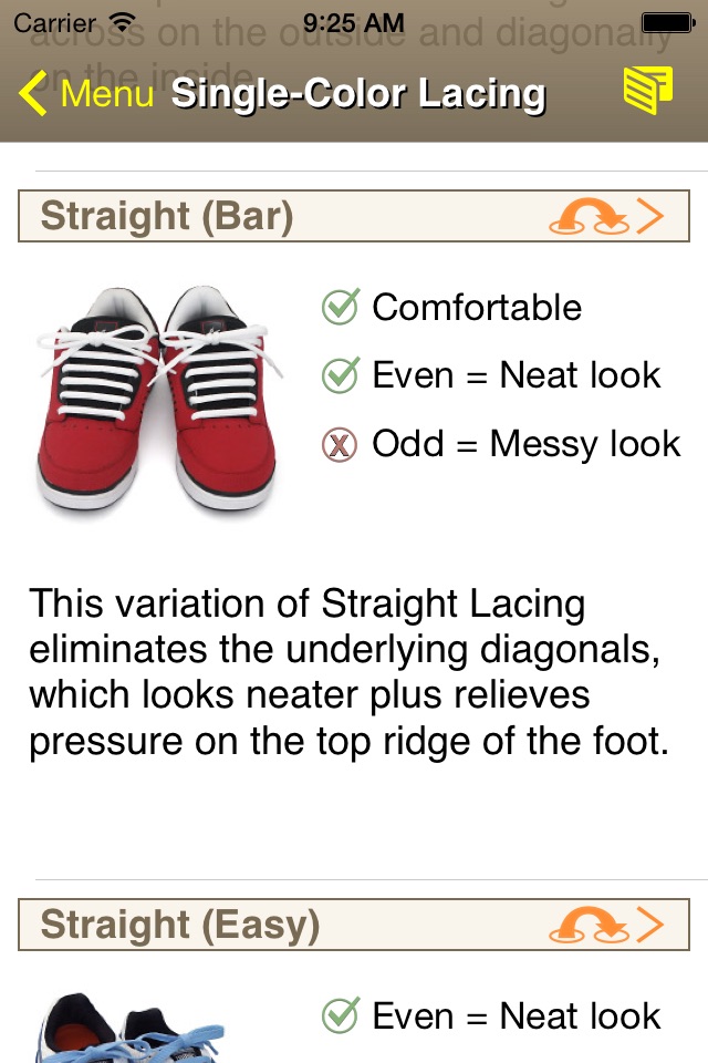 Ian's Laces - How to tie and lace shoes screenshot 2