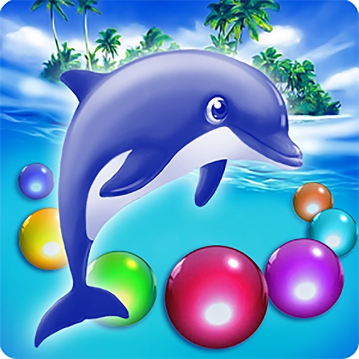 Dolphin Bubble Shooter - Games For Kids Boys & Baby Girls Icon
