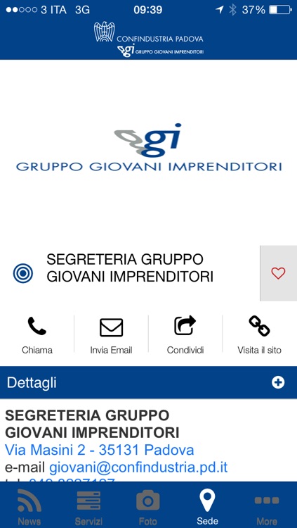 Giovani Confindustria PD screenshot-3