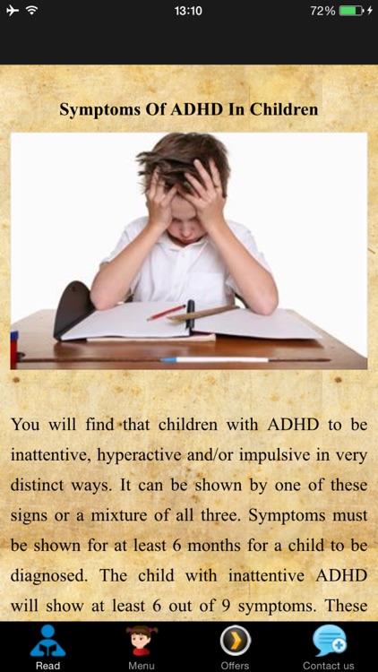 Symptoms Of ADHD In Children